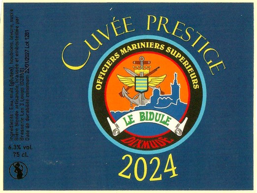 Etiquette BRASSERIE LES 3 LOUPS 46