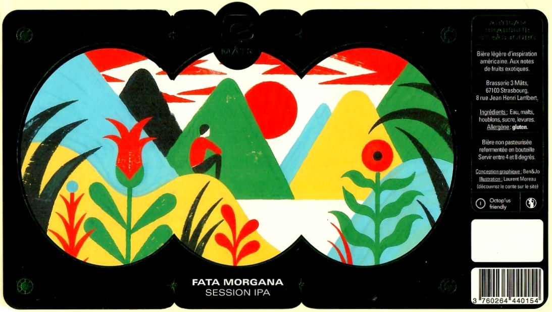 Etiquette BRASSERIE 3 MATS 12