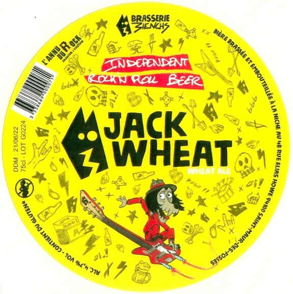 Etiquette BRASSERIE 3IENCHS 16