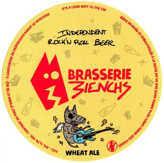 Etiquette BRASSERIE 3IENCHS 17