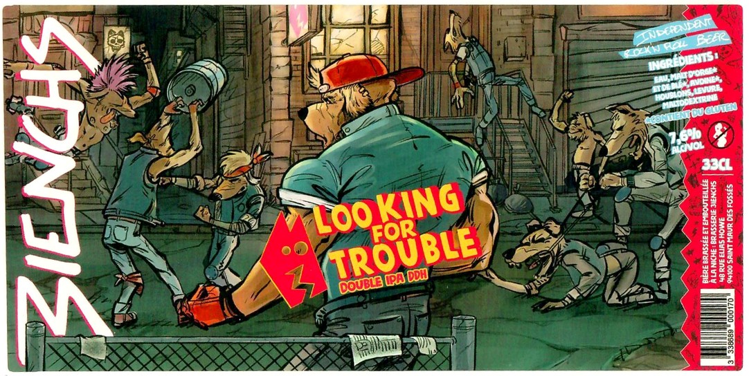 Etiquette BRASSERIE 3IENCHS 20