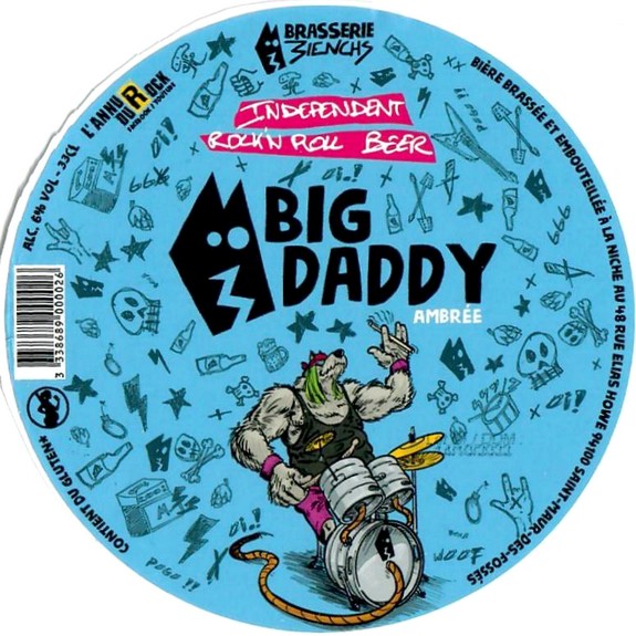 Etiquette BRASSERIE 3IENCHS 23