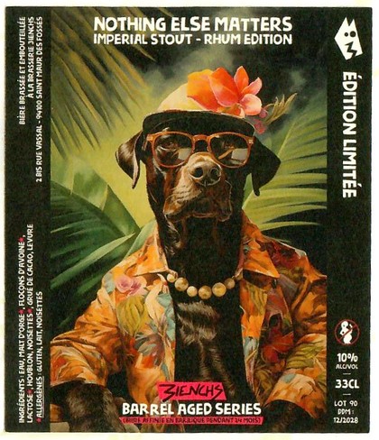 Etiquette BRASSERIE 3IENCHS 26