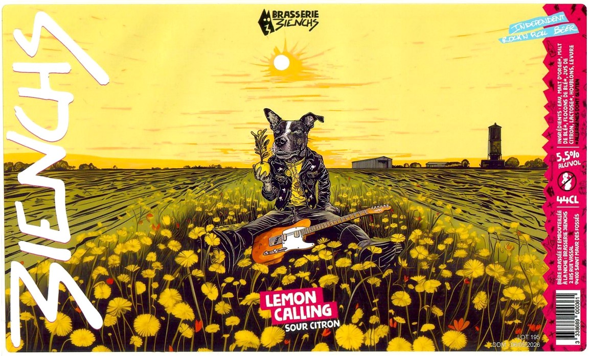 Etiquette BRASSERIE 3IENCHS 36