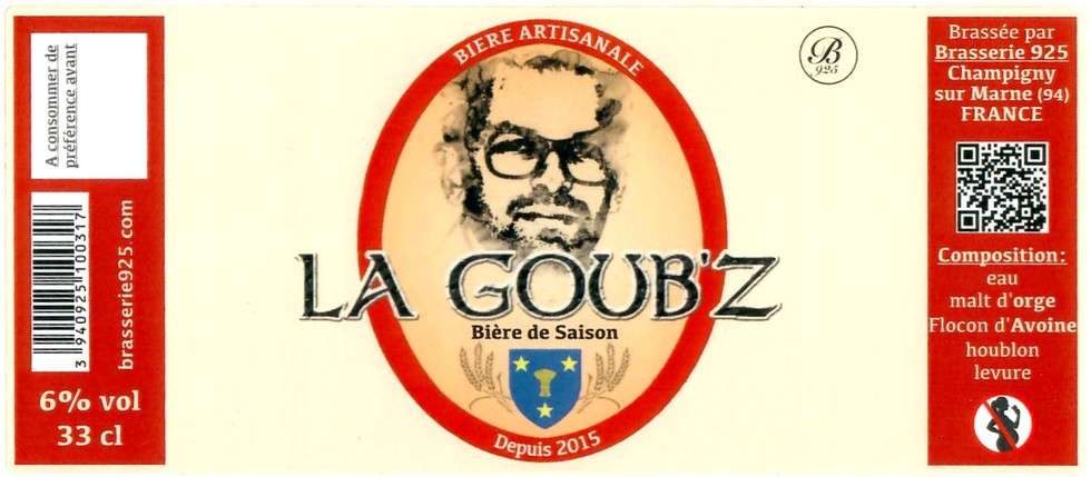 Etiquette BRASSERIE 925 02