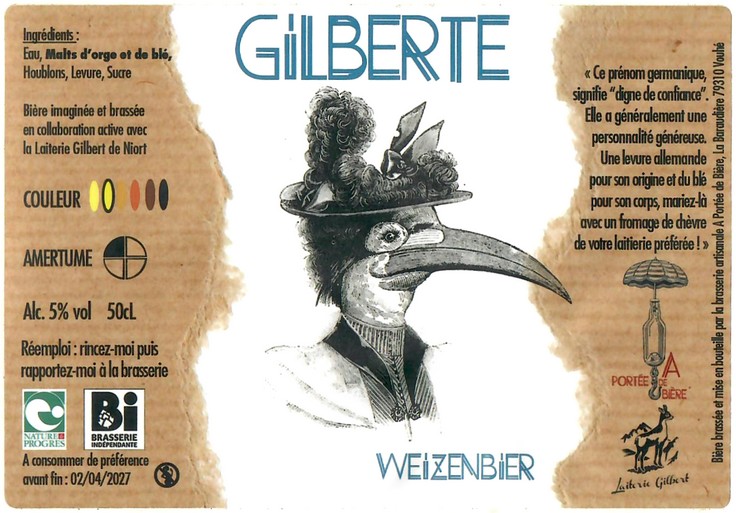 Etiquette BRASSERIE A PORTEE DE BIERE 03