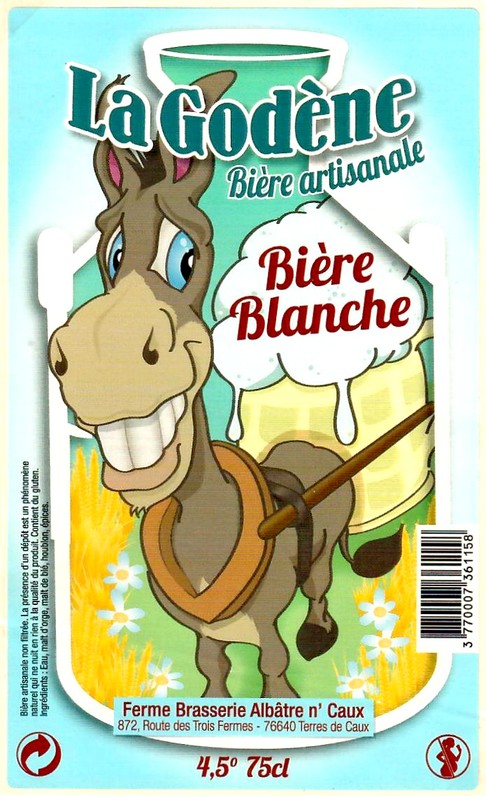 Etiquette BRASSERIE ALBATRE N'CAUX 01