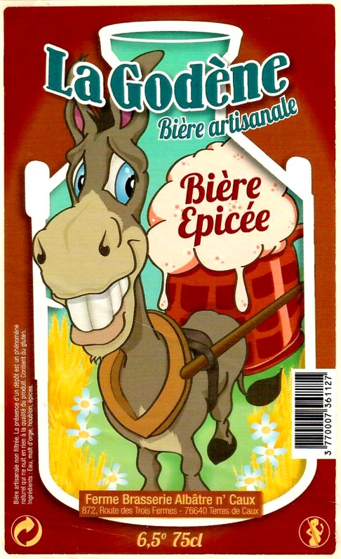 Etiquette BRASSERIE ALBATRE N'CAUX 05