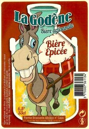 Etiquette BRASSERIE ALBATRE N'CAUX 06