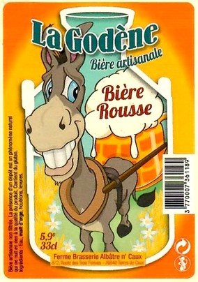 Etiquette BRASSERIE ALBATRE N'CAUX 07