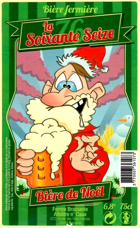 Etiquette BRASSERIE ALBATRE N'CAUX 13