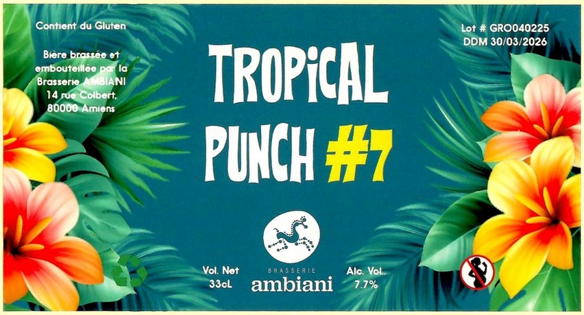 Etiquette BRASSERIE AMBIANI 23