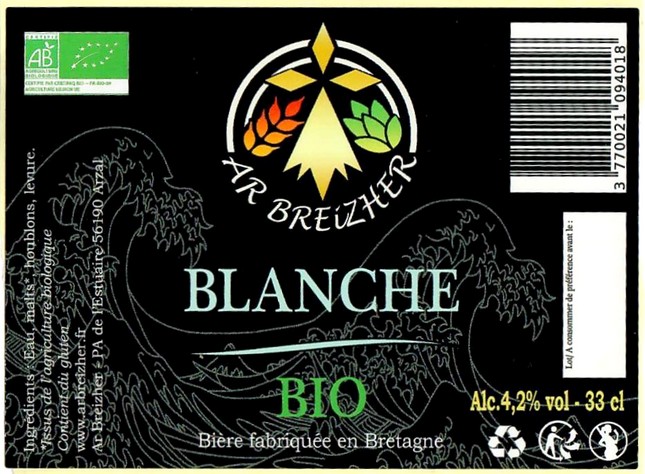 Etiquette BRASSERIE AR BREIZHER 06