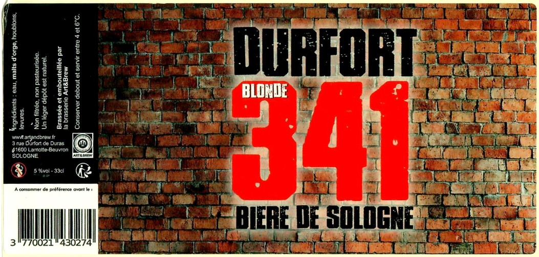 Etiquette BRASSERIE ART&BREW 04