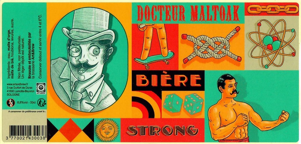 Etiquette BRASSERIE ART&BREW 14