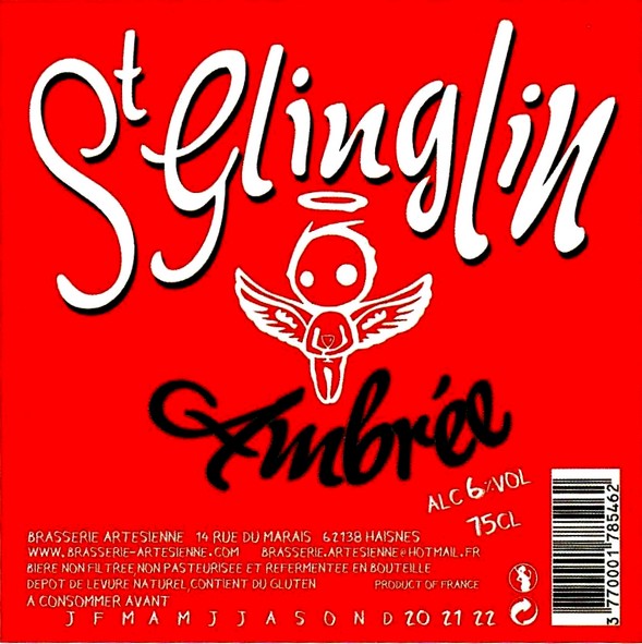 etiquette BRASSERIE ARTESIENNE 111