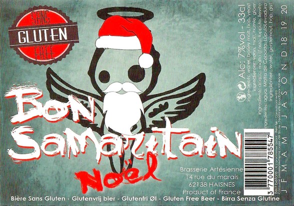 Etiquette BRASSERIE ARTESIENNE 166