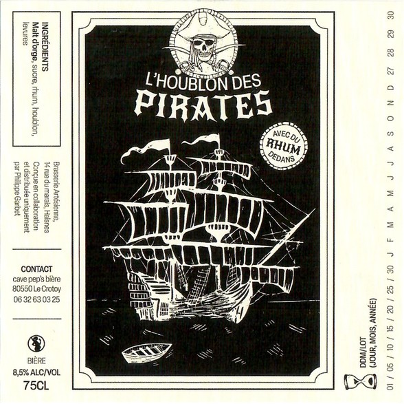 Etiquette BRASSERIE ARTESIENNE 197