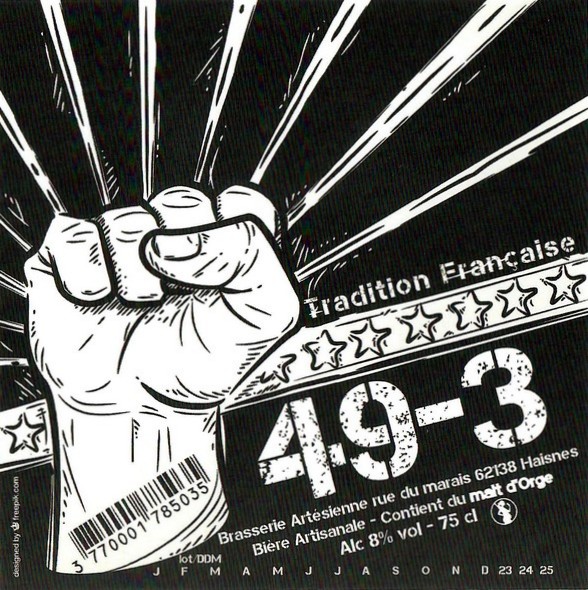 Etiquette BRASSERIE ARTESIENNE 204