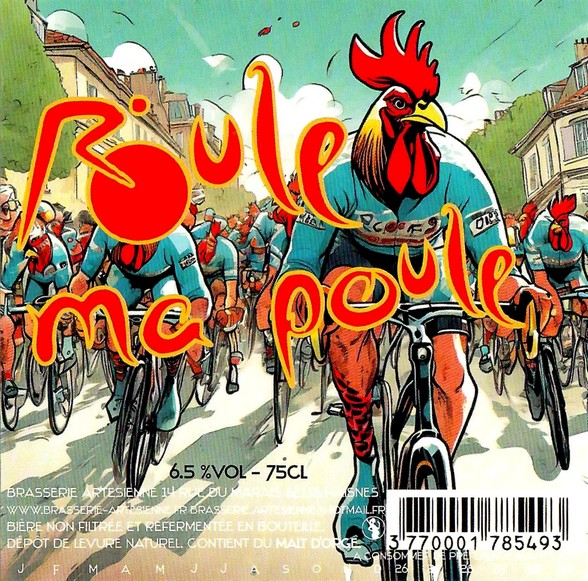 Etiquette BRASSERIE ARTESIENNE 225