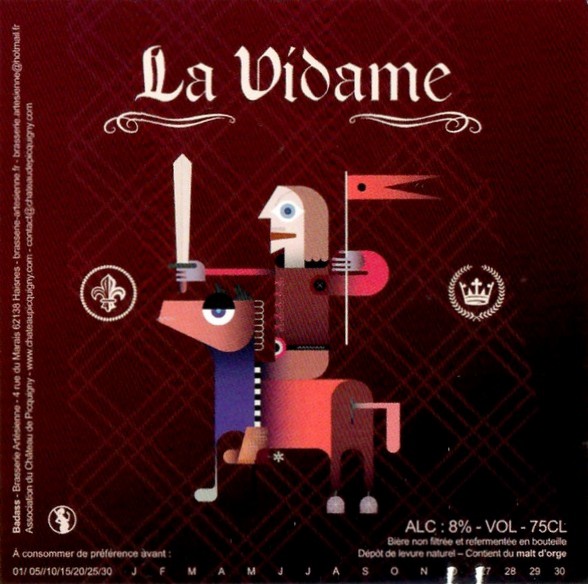 Etiquette BRASSERIE ARTESIENNE 229