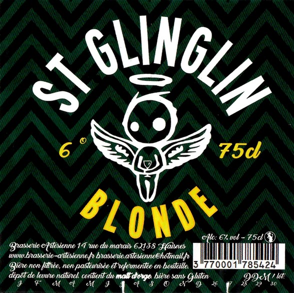 Etiquette BRASSERIE ARTESIENNE 254