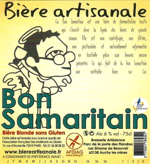 etiquette BRASSERIE ARTESIENNE 27