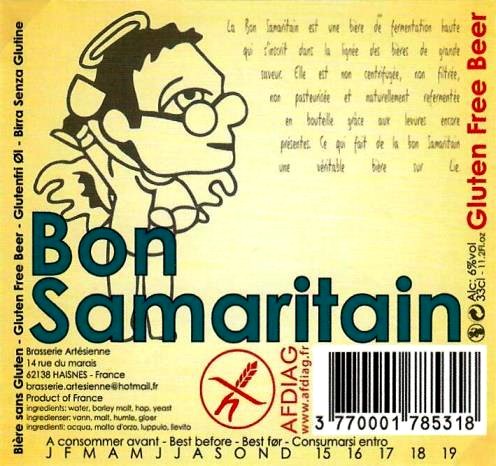 etiquette BRASSERIE ARTESIENNE 50