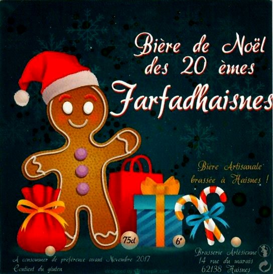 etiquette BRASSERIE ARTESIENNE 56