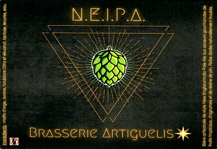 etiquette BRASSERIE ARTIGUELIS 14