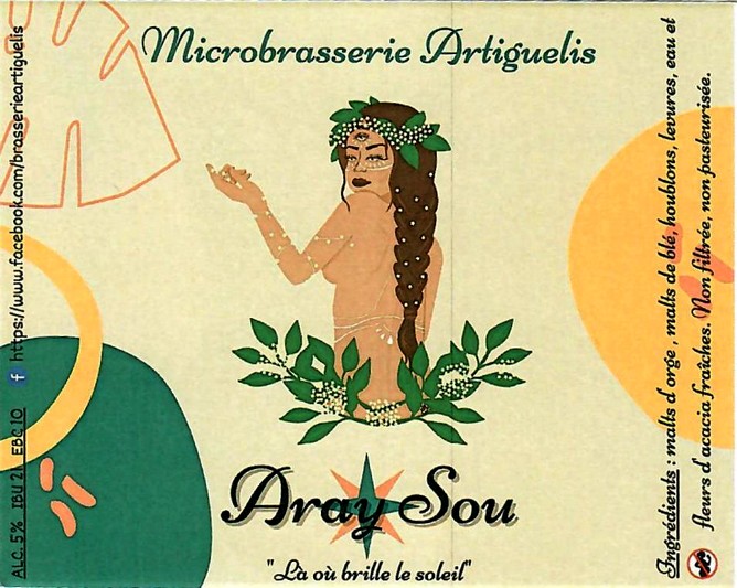 etiquette BRASSERIE ARTIGUELIS 16