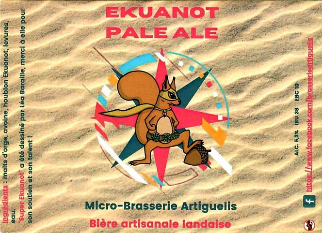 etiquette BRASSERIE ARTIGUELIS 20