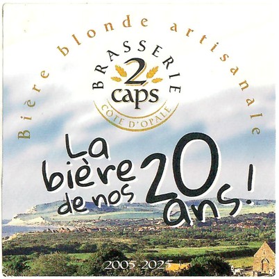 Etiquette BRASSERIE ARTISANALE DES 2 CAPS 44