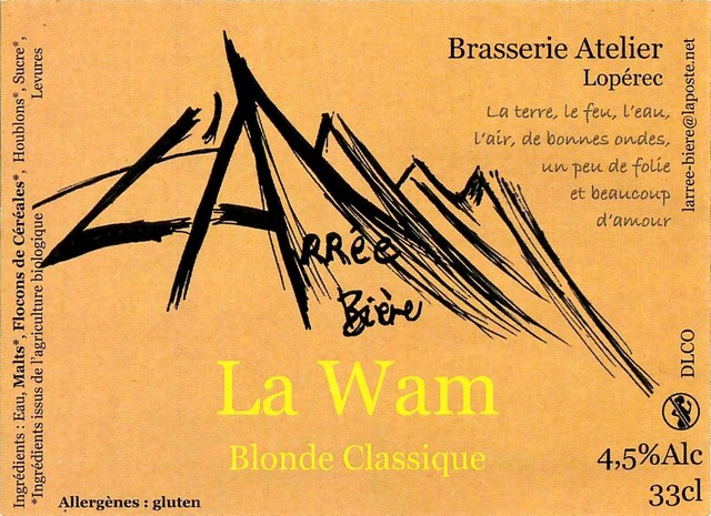 Etiquette BRASSERIE ATELIER 06