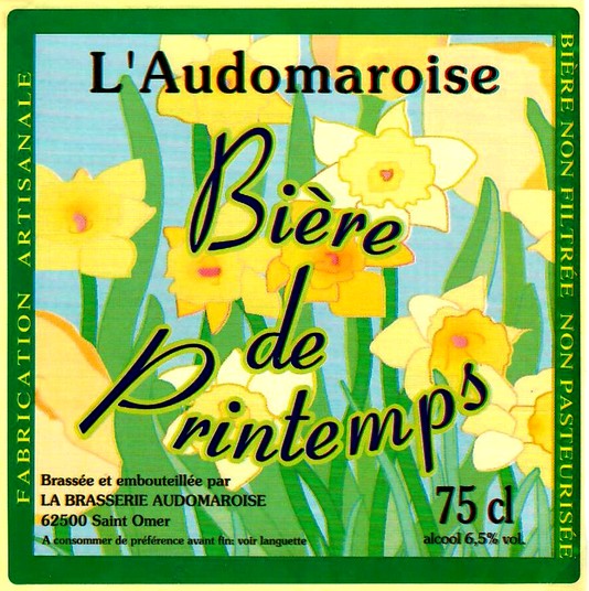 etiquette BRASSERIE AUDOMAROISE 01