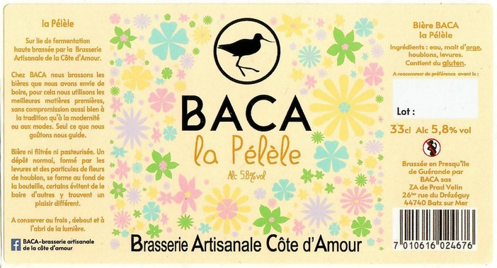 Etiquette BRASSERIE BACA 29