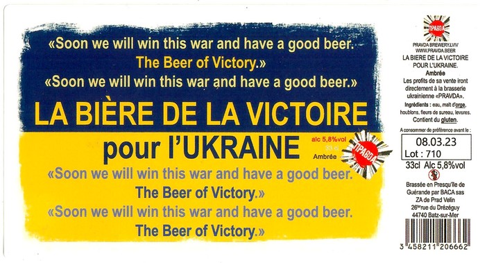 Etiquette BRASSERIE BACA 34