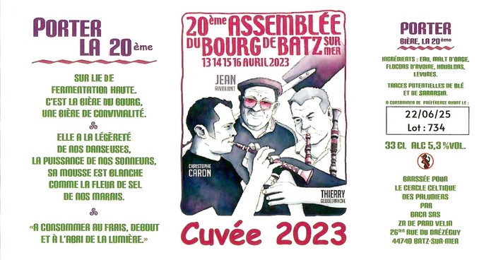 Etiquette BRASSERIE BACA 35