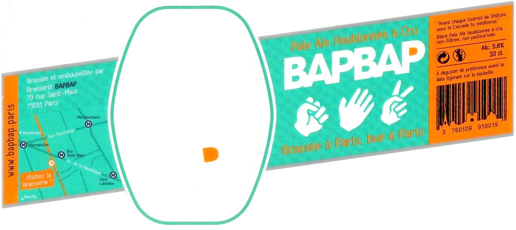Etiquette BRASSERIE BAPBAP 03