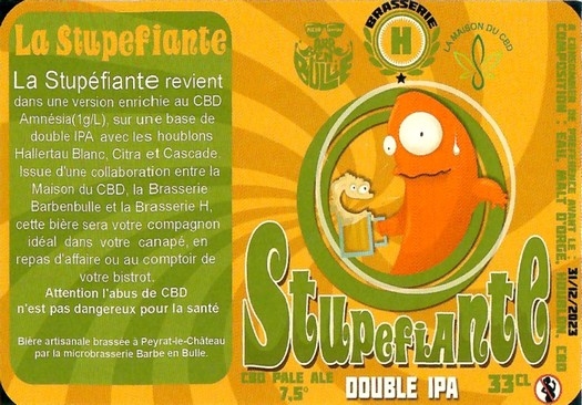 Etiquette BRASSERIE BARBE EN BULLE 01