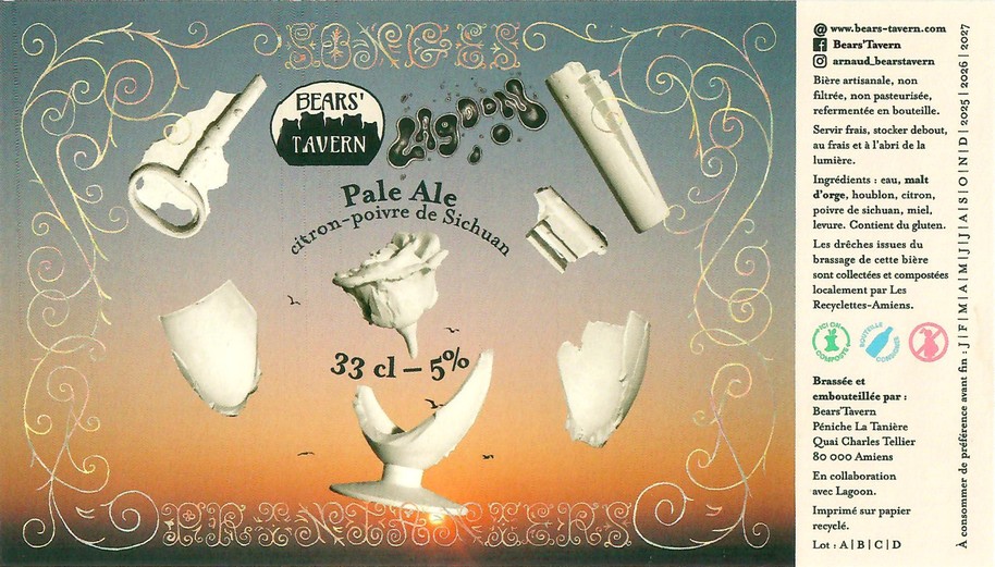 Etiquette BRASSERIE BEARS' TAVERN 20