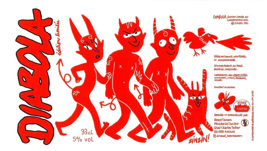 Etiquette BRASSERIE BEARS' TAVERN 22