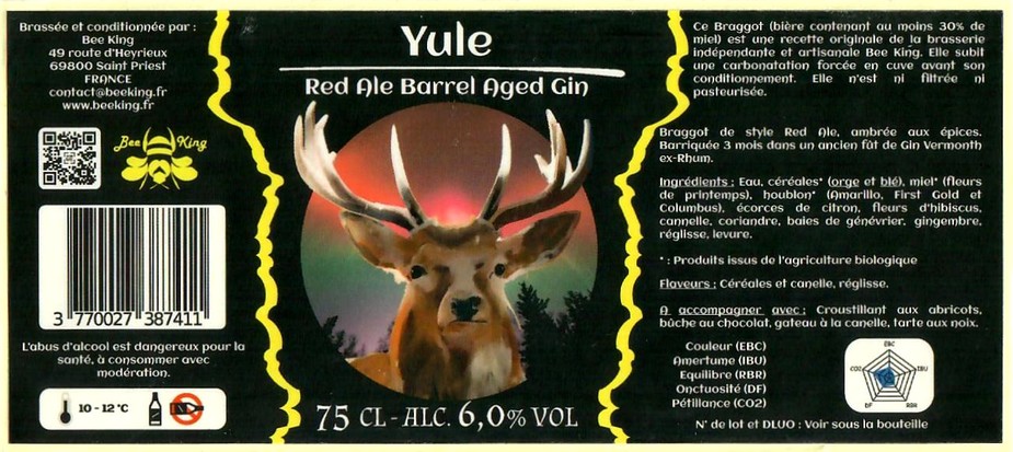 Etiquette BRASSERIE BEE KING 04