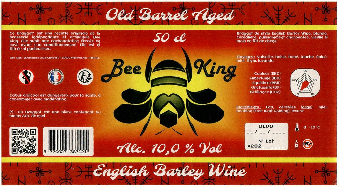 Etiquette BRASSERIE BEE KING 05