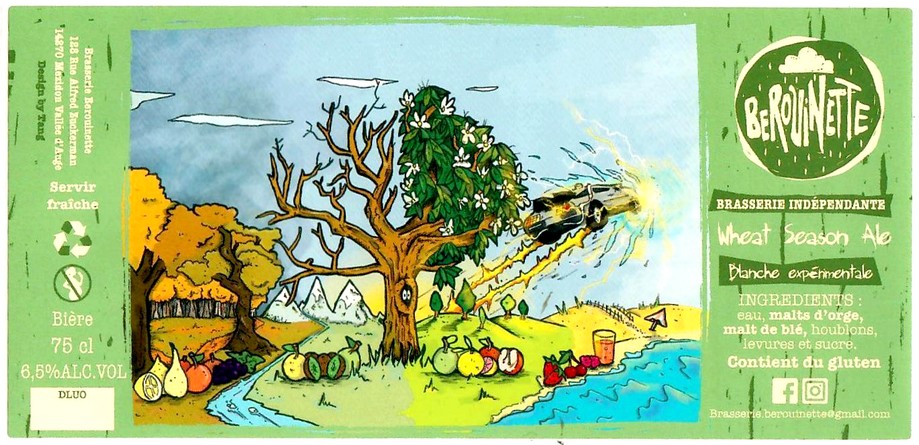 Etiquette BRASSERIE BEROUINETTE 03