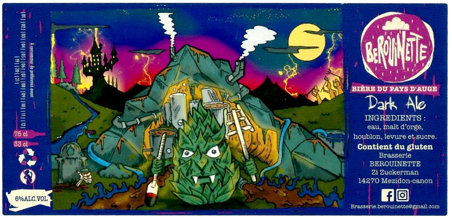 Etiquette BRASSERIE BEROUINETTE 06