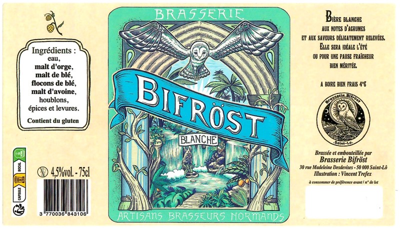 Etiquette BRASSERIE BIFROST 05