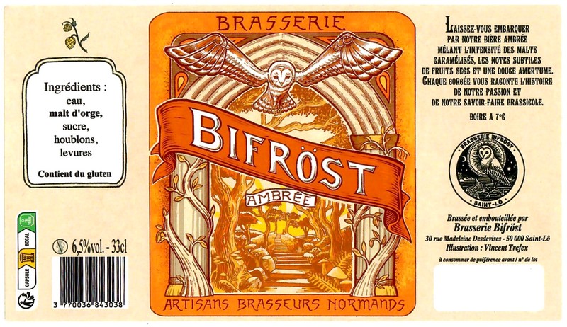 Etiquette BRASSERIE BIFROST 06