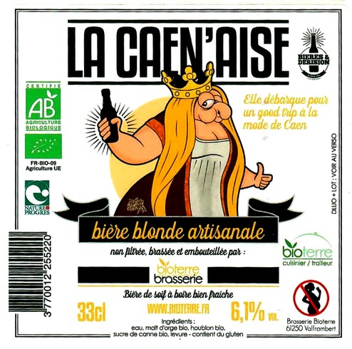 etiquette BRASSERIE BIOTERRES 15