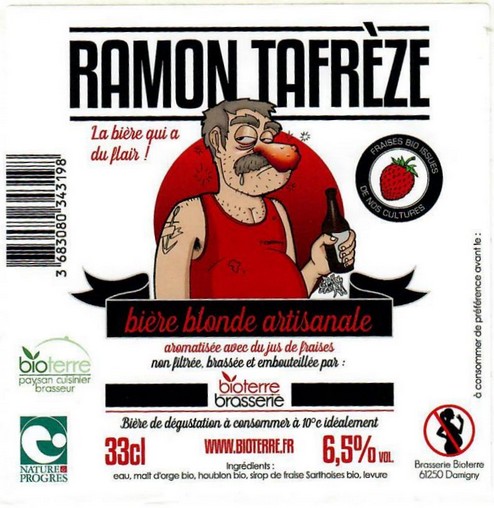 Etiquette BRASSERIE BIOTERRES 22